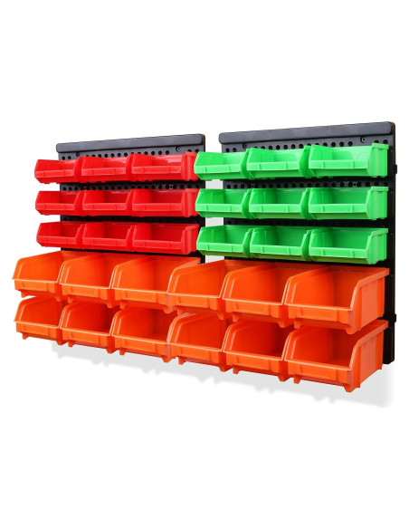 Estantes de Almacenamiento Montados en Pared SWANLAKE 30PCS