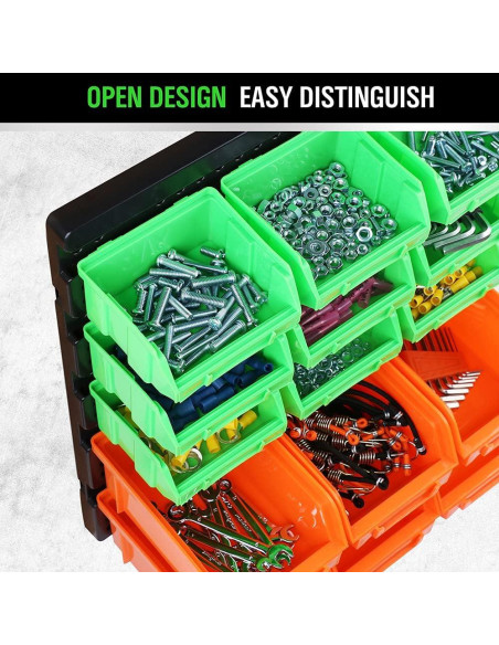 Estantes de Almacenamiento Montados en Pared SWANLAKE 30PCS