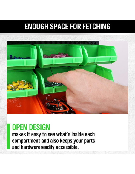 Estantes de Almacenamiento Montados en Pared SWANLAKE 30PCS