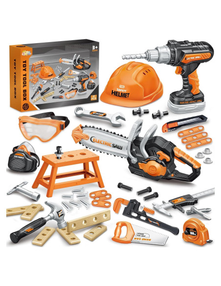 Juego de Herramientas para Niños SpringFlower 51 Piezas