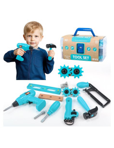 Juego de Herramientas para Niños GAIETYDIY 20 Piezas Educativo