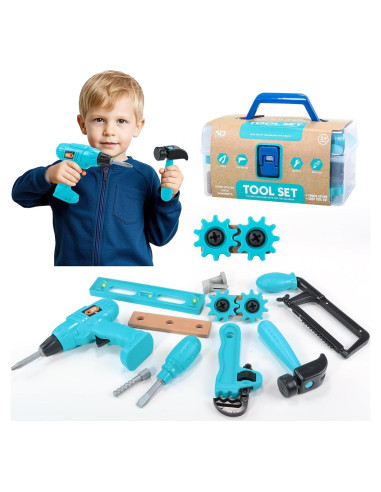 Juego de Herramientas para Niños GAIETYDIY 20 Piezas Educativo