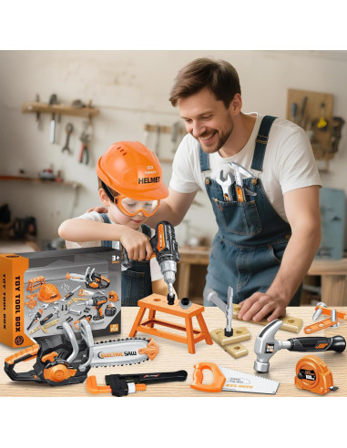 Juego de Herramientas para Niños SpringFlower 51 Piezas