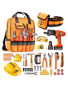Juego de Herramientas para Niños Eohemeral 36 Piezas con Taladro