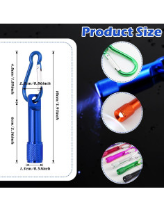 Paquete de 30 Linternas Mini LED CZBRO para Camping y Emergencias 2