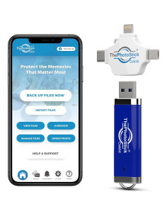 ThePhotoStick Omni 256GB - Respaldo Seguro de Fotos y Videos 2