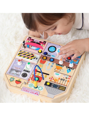 Juguete de Cocina Montessori JAUNTY para Niños 3-5 Años