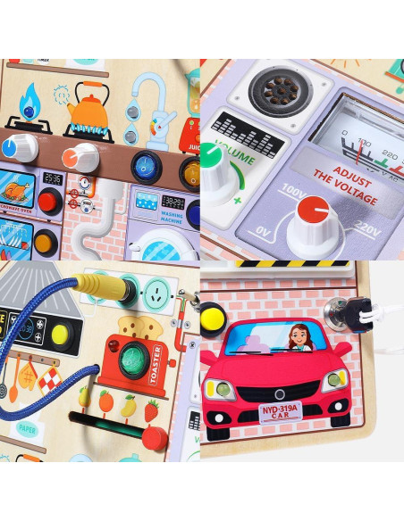 Juguete de Cocina Montessori JAUNTY para Niños 3-5 Años