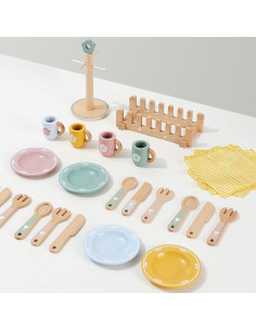 Juguetes de Cocina de Madera Toyssa para Niños 3-6 Años 2