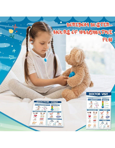 Cuadernos de Juego de Simulación para Niños Eaasty - 6 Pcs