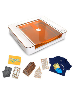Grabadora y cortadora láser Glowforge Aura 6W para manualidades