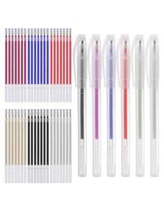 Bolígrafos Borrables por Calor DIVINA VITAE 48 Piezas 0.5mm