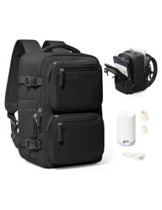 Mochila de Viaje al Vacío Suradar 25L Negra con Bomba