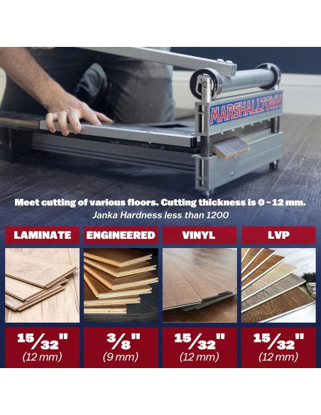 Cortadora de Suelos MARSHALLTOWN 33 cm - Vinilo, Laminado, Madera