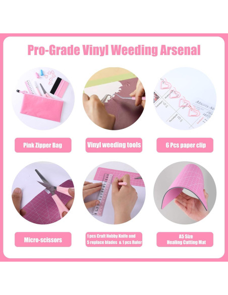 Set de Herramientas Esenciales Cricut Moalaok - 36 Piezas