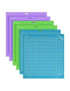 Paquete de 6 alfombrillas de corte Welebar 30.48x30.48 cm