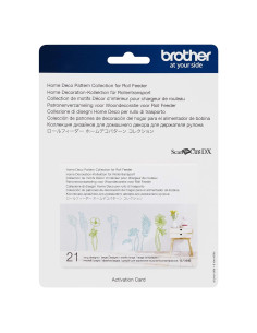 Patrones de Deco para el Hogar Brother ScanNCut DX 21 Diseños