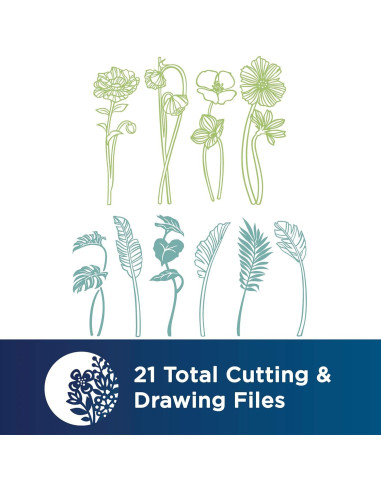 Patrones de Deco para el Hogar Brother ScanNCut DX 21 Diseños