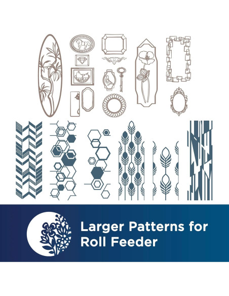 Patrones de Deco para el Hogar Brother ScanNCut DX 21 Diseños