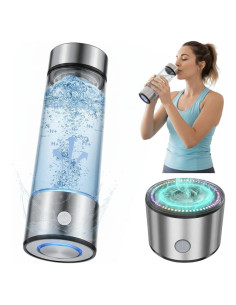 Botella de Agua de Hidrógeno Sofarefinish 400ml Recargable