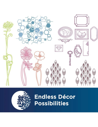 Patrones de Deco para el Hogar Brother ScanNCut DX 21 Diseños