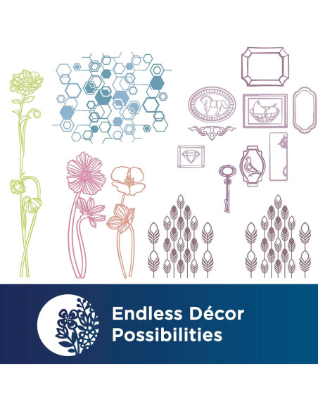 Patrones de Deco para el Hogar Brother ScanNCut DX 21 Diseños