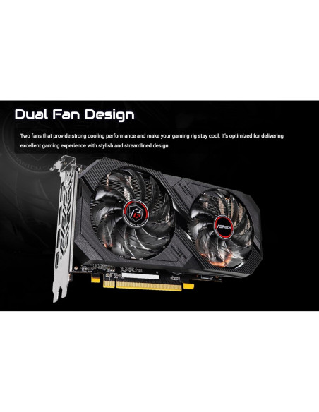 Tarjeta Gráfica ASRock Radeon RX 570 8GB GDDR5 8K