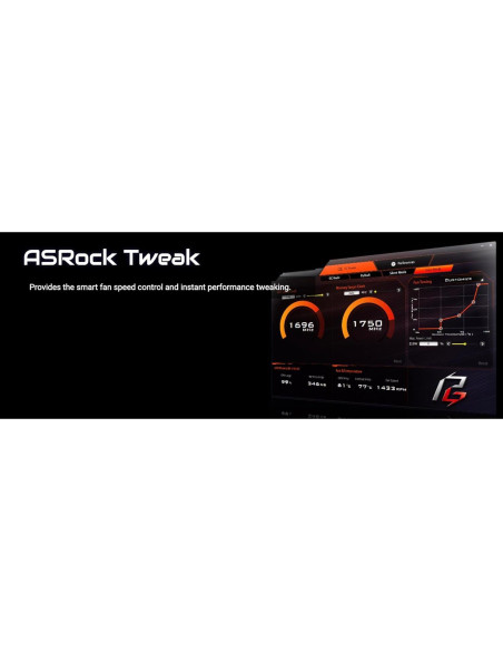 Tarjeta Gráfica ASRock Radeon RX 570 8GB GDDR5 8K