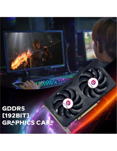 Tarjeta Gráfica GTX 1060 6GB GDDR5 para Juegos y VR