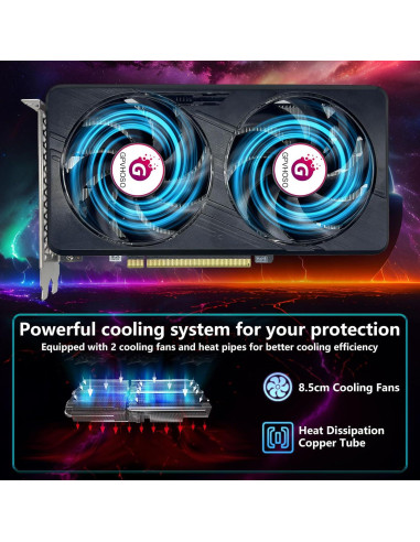 Tarjeta Gráfica GTX 1060 6GB GDDR5 para Juegos y VR