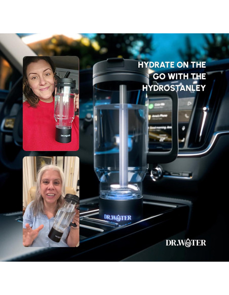 Botella de Agua de Hidrógeno Dr. Water 32oz - Generador H2