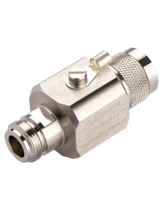 Arrestador de Rayos Raigen N-Type Macho a Hembra 50 Ohm