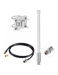 Antena Lora 915MHz 5.8dBi eifagur con Cable de 3m