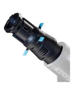 Snoot Óptico BEIYANG con 4 Filtros y 20 Gobos para Flash