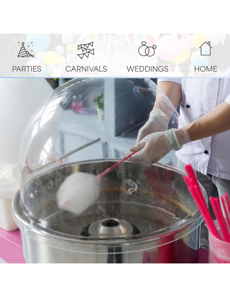 Máquina de Algodón de Azúcar VIVO CANDY-V001 1030W 20" Acero Inoxidable