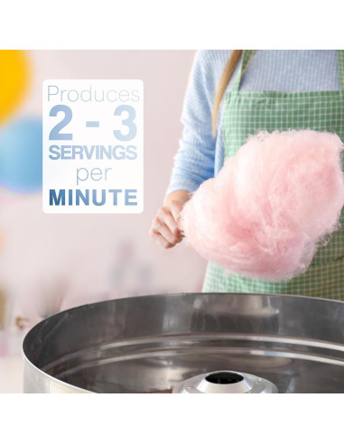 Máquina de Algodón de Azúcar VIVO CANDY-V001 1030W 20" Acero Inoxidable