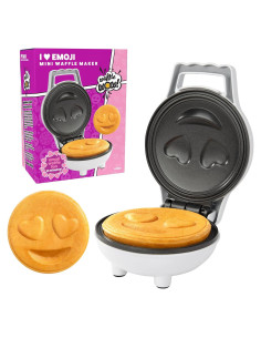 Mini Waffle Maker CucinaPro Emoji Corazón 10.16 cm Antiadherente