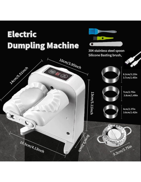Máquina de Hacer Empanadillas Eléctrica Cyandream Automática