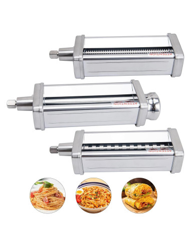 Accesorio de Pasta KitchenAid 3 Piezas Acero Inoxidable