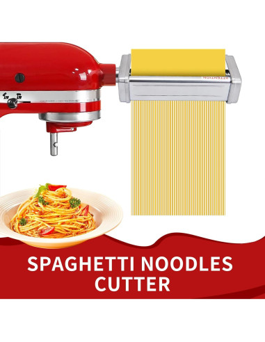 Accesorio de Pasta KitchenAid 3 Piezas Acero Inoxidable