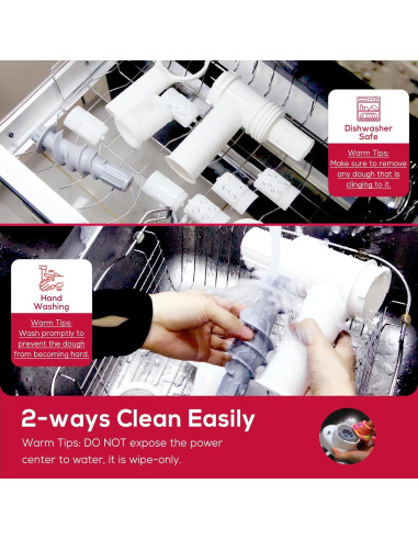 Accesorio para Hacer Pasta 6 en 1 RYANER para KitchenAid