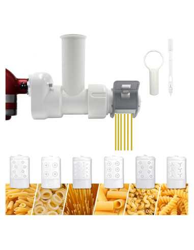 Accesorio para hacer pasta KitchenAid 6 en 1 con cepillo