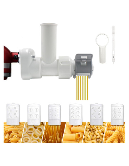 Accesorio para hacer pasta KitchenAid 6 en 1 con cepillo