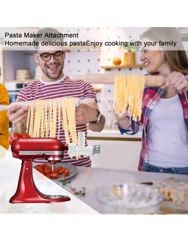 Accesorio para hacer pasta KitchenAid 6 en 1 con cepillo