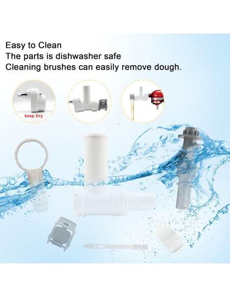 Accesorio para hacer pasta KitchenAid 6 en 1 con cepillo