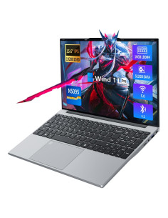 Laptop KUMNOSAL 15.6" FHD N5095 16GB RAM 512GB SSD Gris