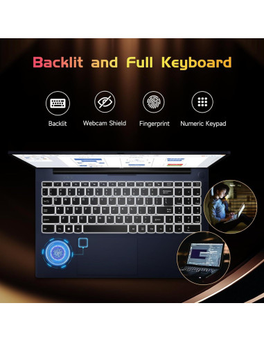 Laptop NIMO 15.6" FHD, 16GB RAM, 1TB SSD, Intel Pentium