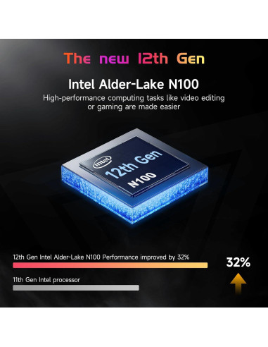 Laptop NIMO 15.6" FHD, 16GB RAM, 256GB SSD, Intel Pentium