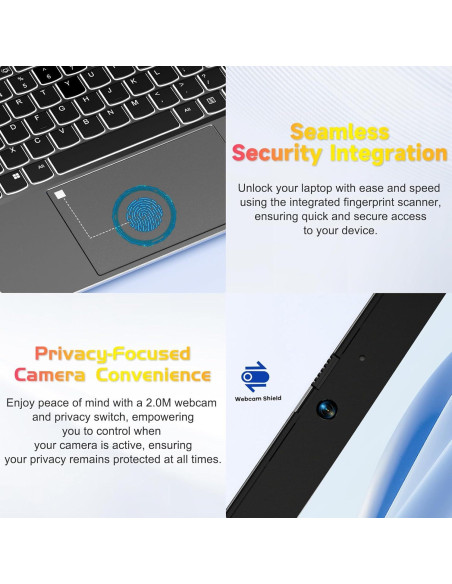 Laptop NIMO 15.6" FHD, 16GB RAM, 256GB SSD, Intel Pentium