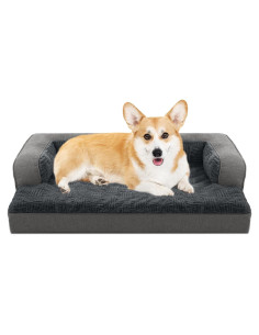 Cama Ortopédica para Perros WINDRACING 91x58 cm Gris